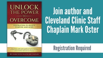 Unlocking the Power to Overcome is Thursday, June 2 at 6:30 PM