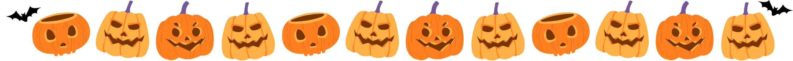 This is a cute pumpkin graphic with a couple of sweet little bats.